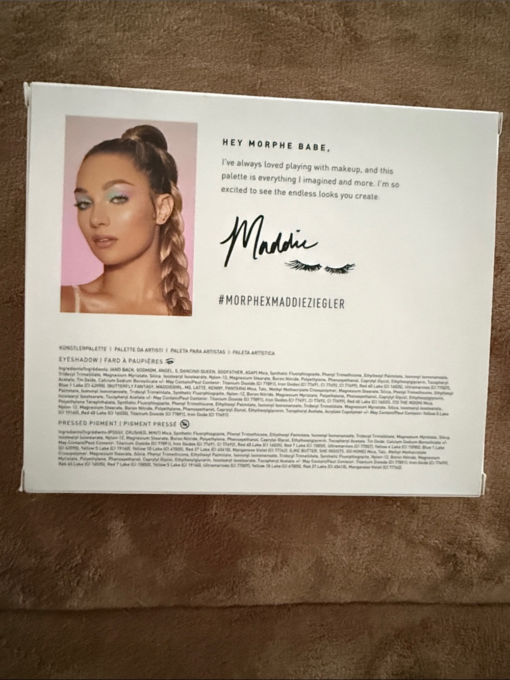 Morphe The Imagination Eyeshadow Palette - Pastel Multicolor - Picture 4 of 4
